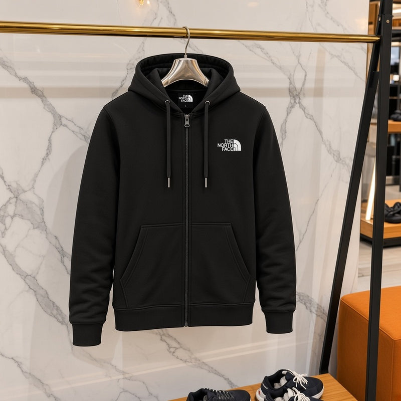 Ανδρική Ζακέτα με Κουκούλα The North Face Μαύρο