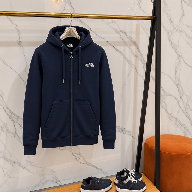 Ανδρική Ζακέτα με Κουκούλα The North Face Μπλε