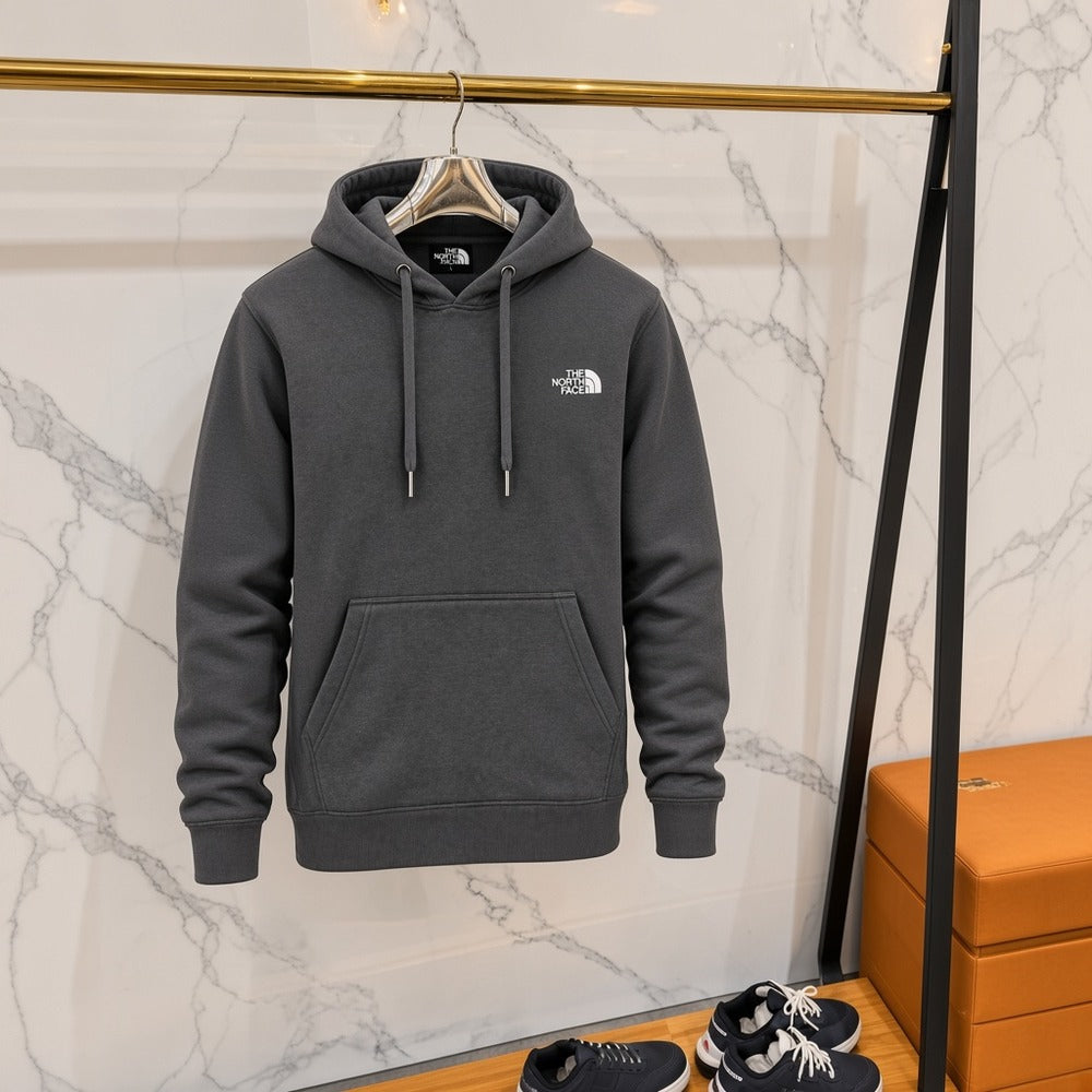 Ανδρικό Φούτερ με Κουκούλα The North Face Σκούρο Γκρι