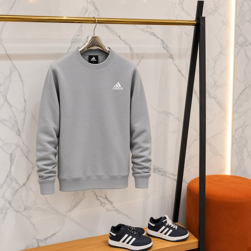 Ανδρικό Φούτερ Κολεγίου Adidas Γκρι