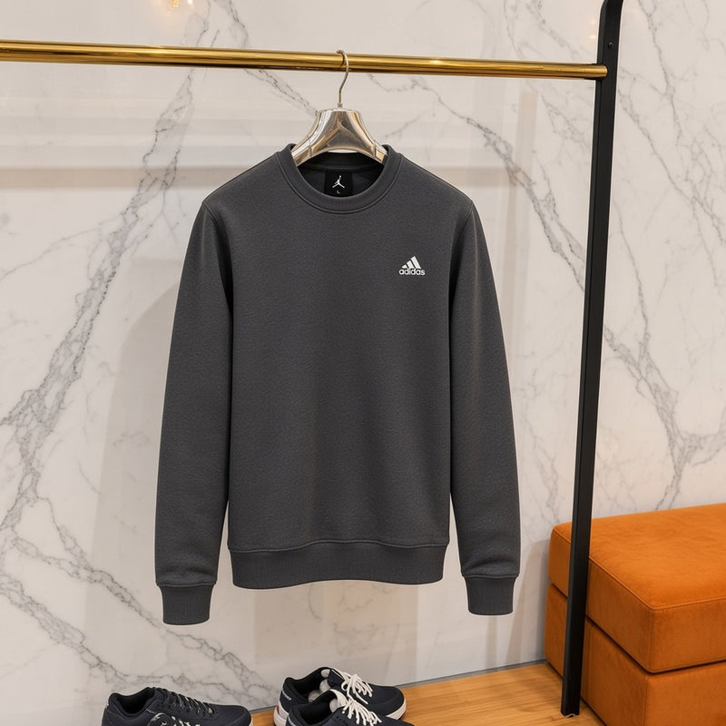 Ανδρικό Φούτερ Κολεγίου Adidas Σκούρο Γκρι