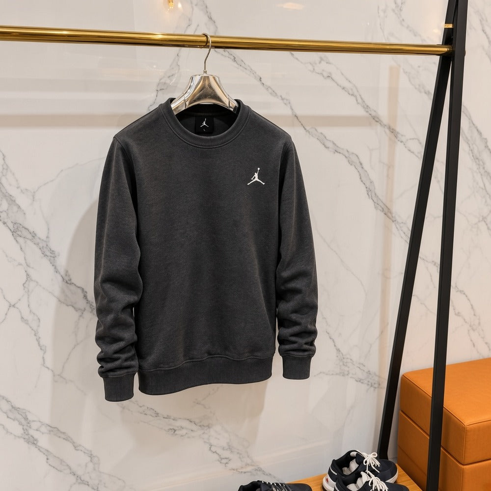 Ανδρικό Φούτερ Κολεγίου Nike Σκούρο Γκρι