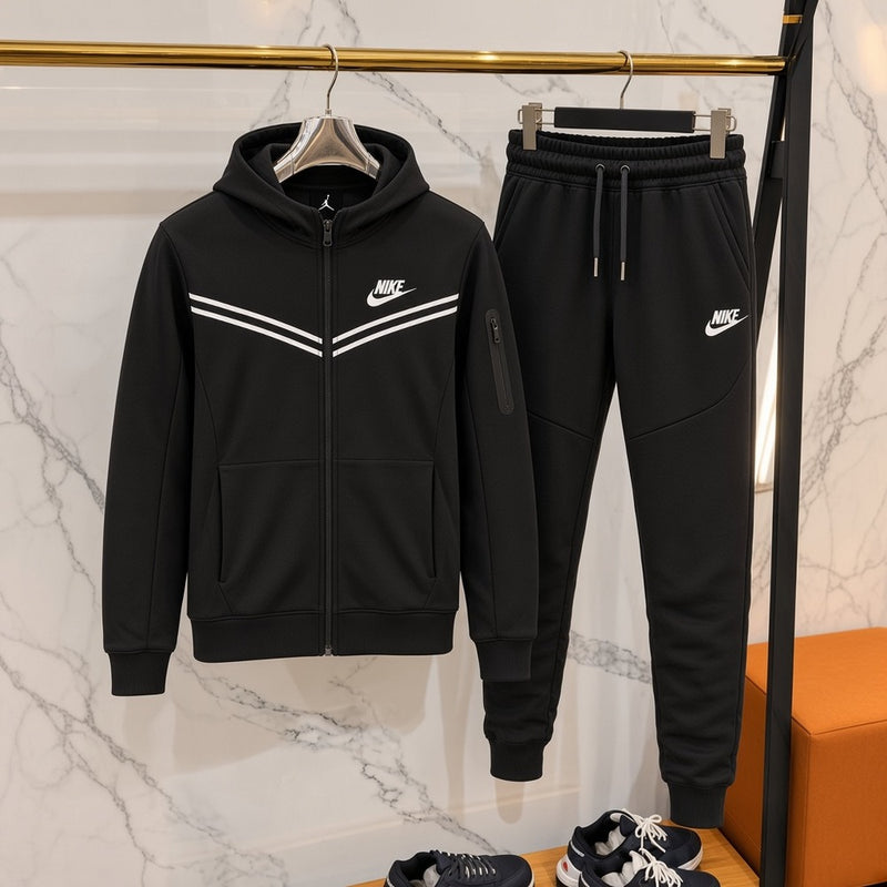 Ανδρικό Σετ Φόρμας Nike Tech Fleece Μαύρο