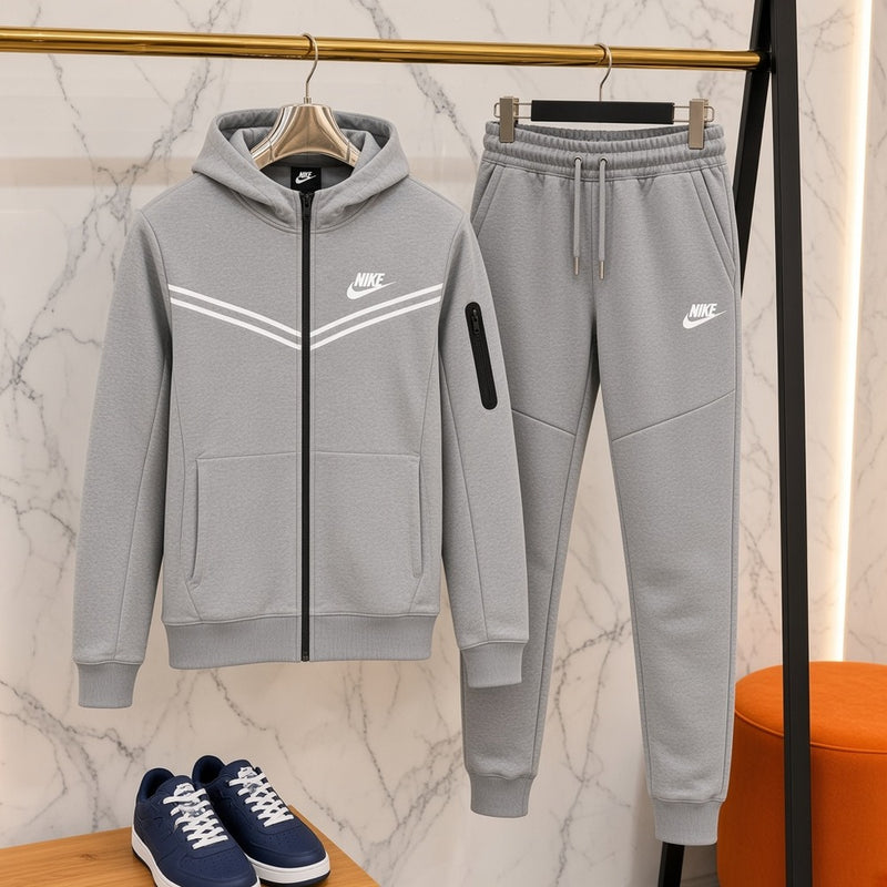Ανδρικό Σετ Φόρμας Nike Tech Fleece Γκρι