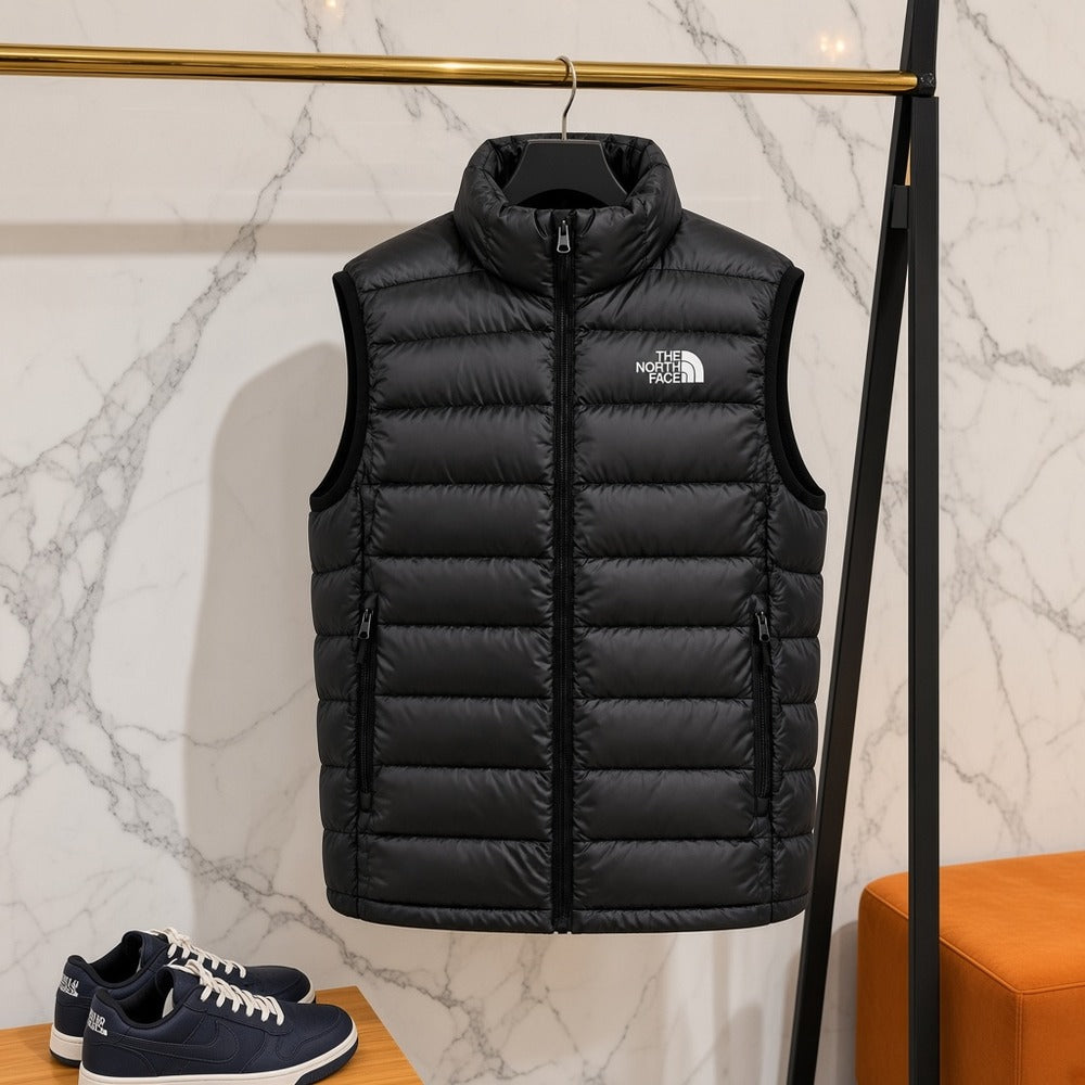 Ανδρικό Puffer Γιλέκο The North Face Μαύρο